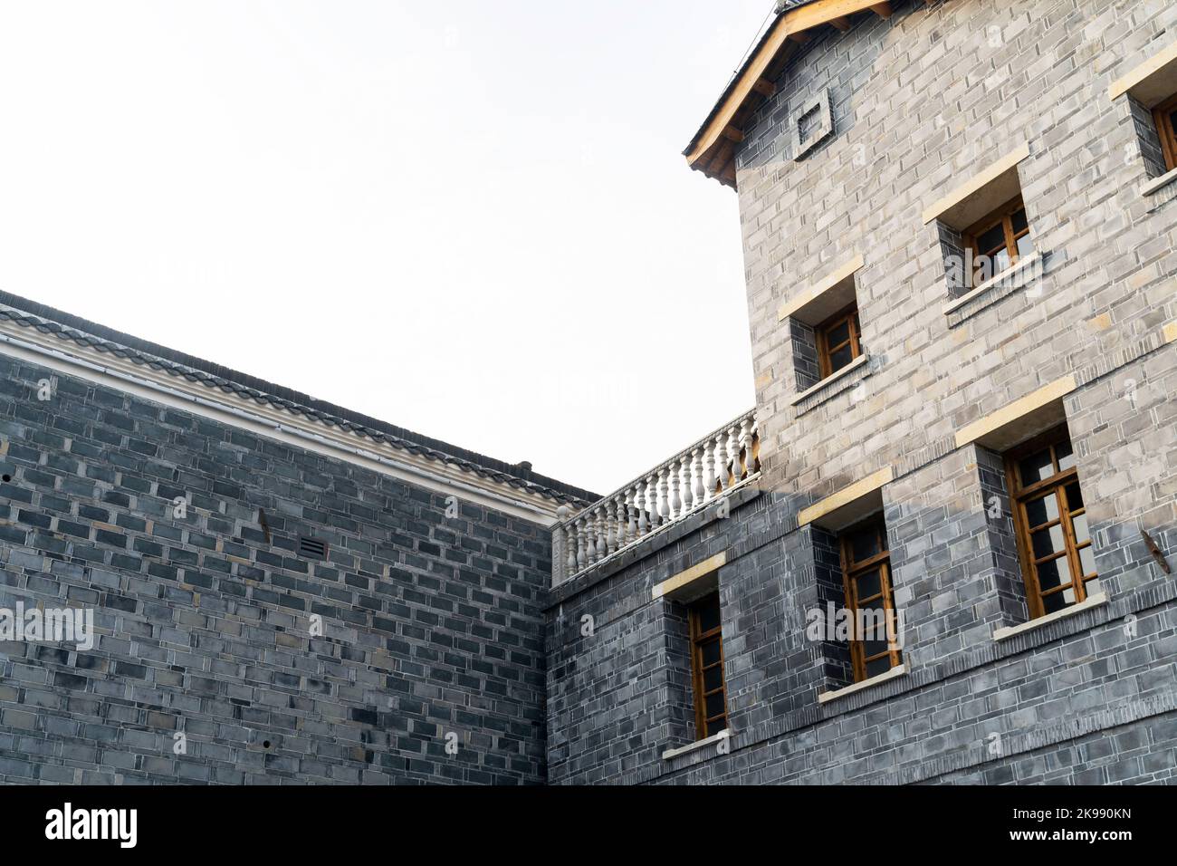 Cina Anhui Provincia Provincia Provincia stile architettonico Foto Stock