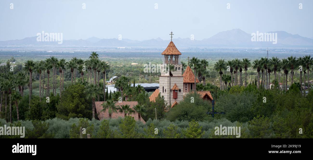 Cappella di San Giorgio al Monastero Greco Ortodosso di Sant'Antonio Foto Stock