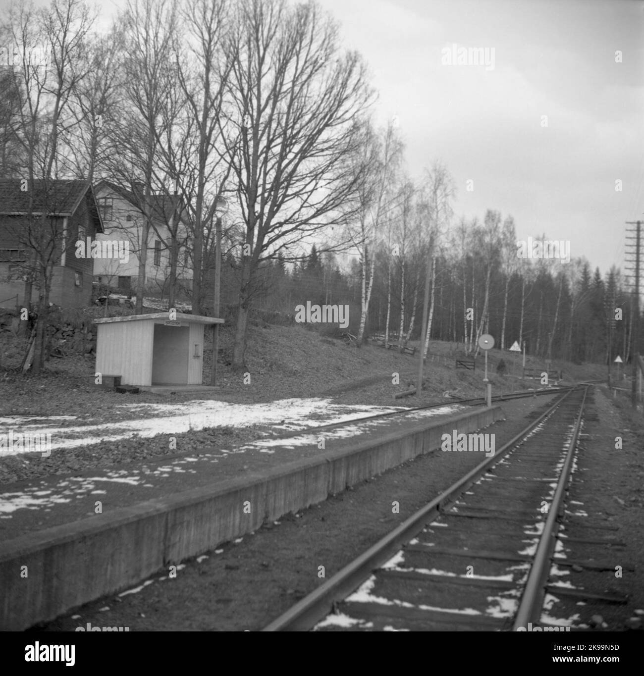 Hjortöström stop. Foto Stock