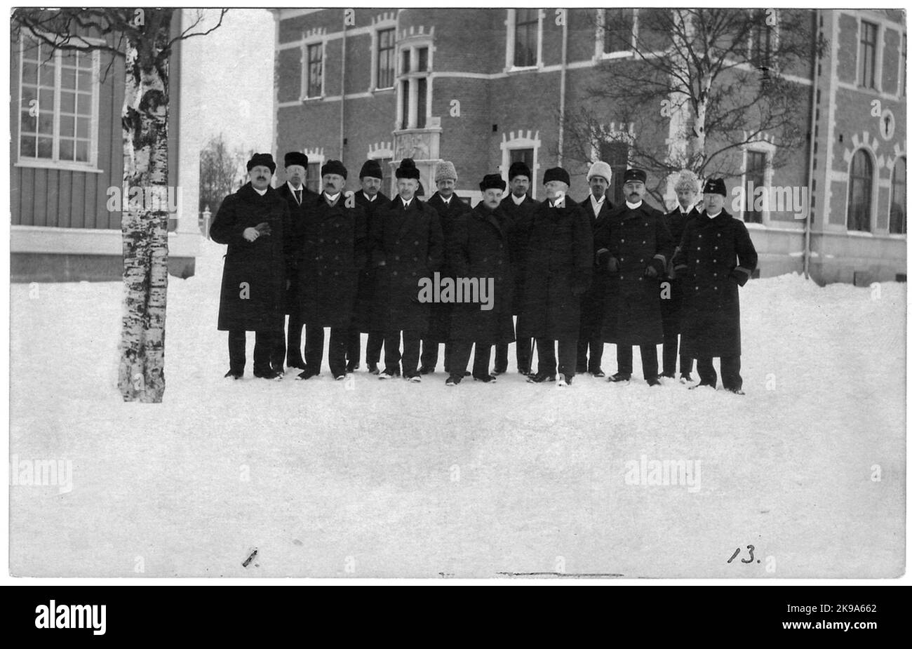Immagine di gruppo dei partecipanti alla conferenza sul traffico merci e merci con la Finlandia. Foto Stock