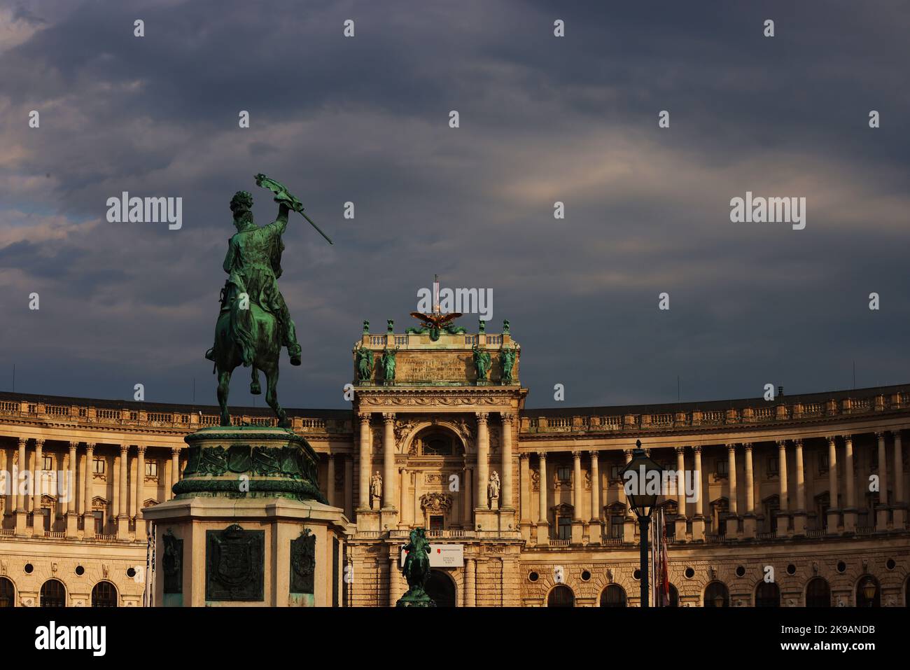 Wien Architektur, Wien, Wien Hofburg, Wien Museum, die Hofburg ist die Residenz der Habsburg a Wien, Foto Stock