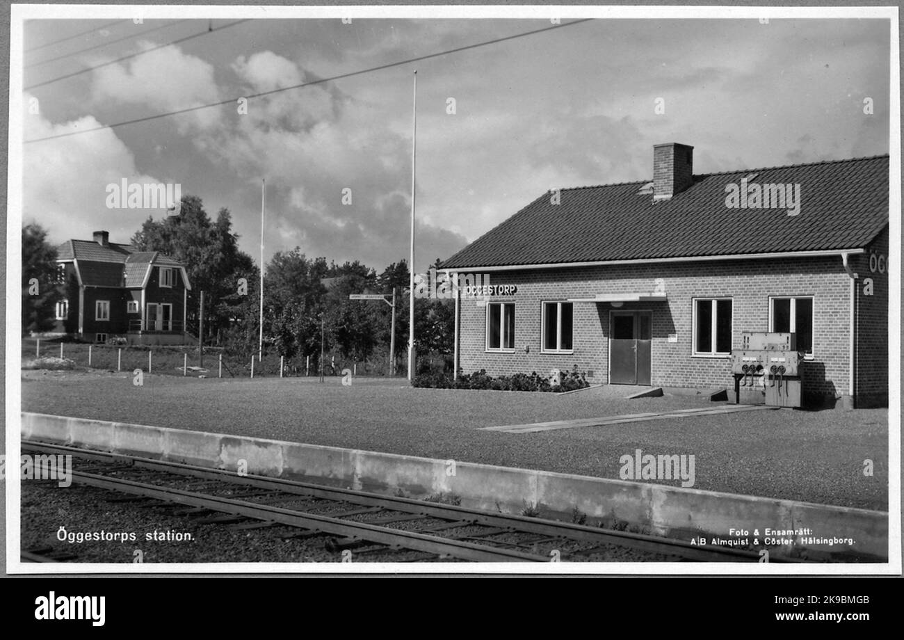 Stazione di Öggestorp. Foto Stock