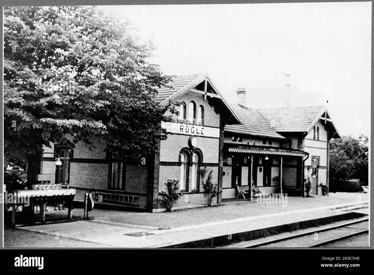 Stazione di Rögle. Foto Stock