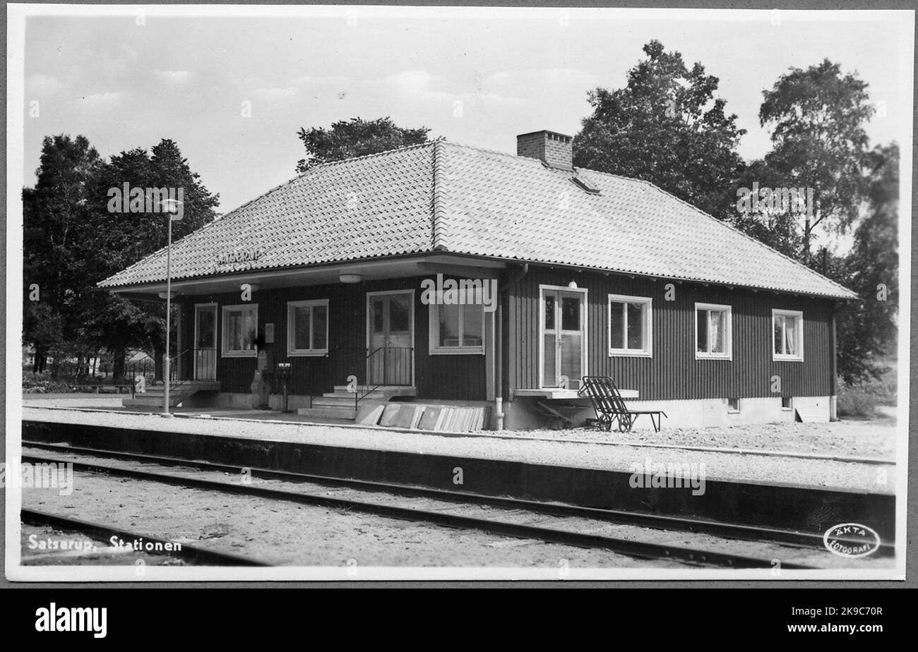 STAZIONE SATSERUP. Foto Stock