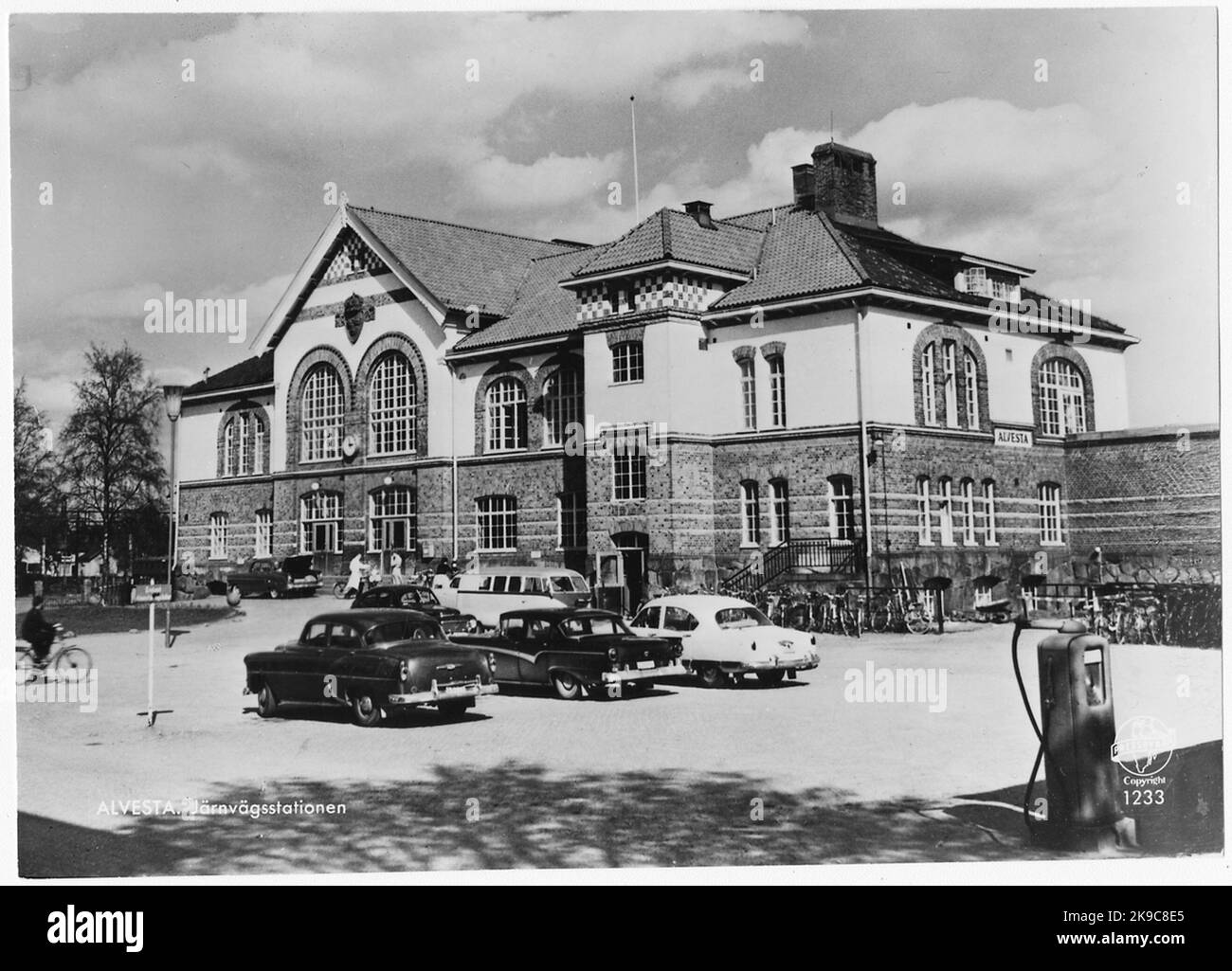 Stazione di Alvesta. Foto Stock