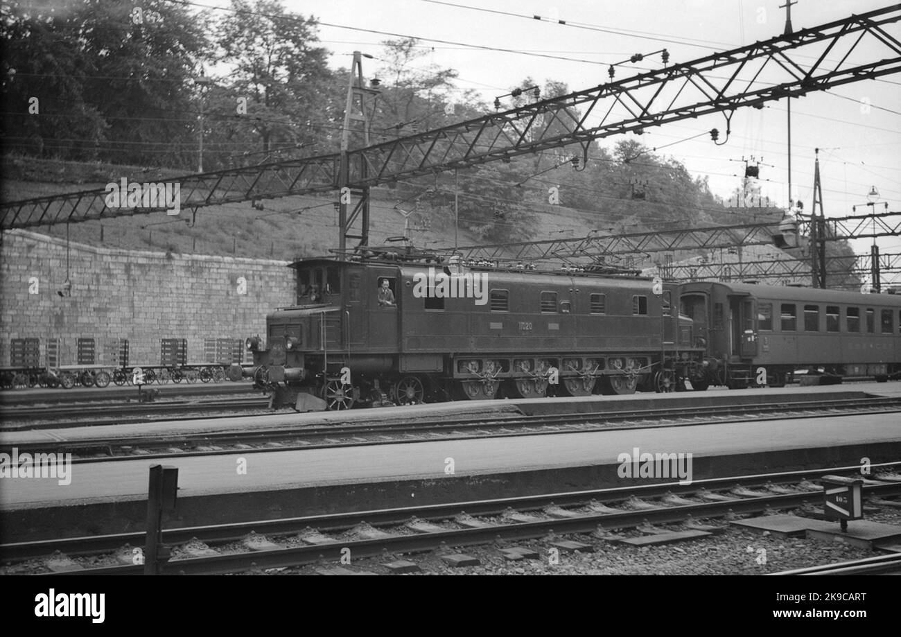 Ferrovie federali Svizzere, FFS AE 4/7 11020. Foto Stock