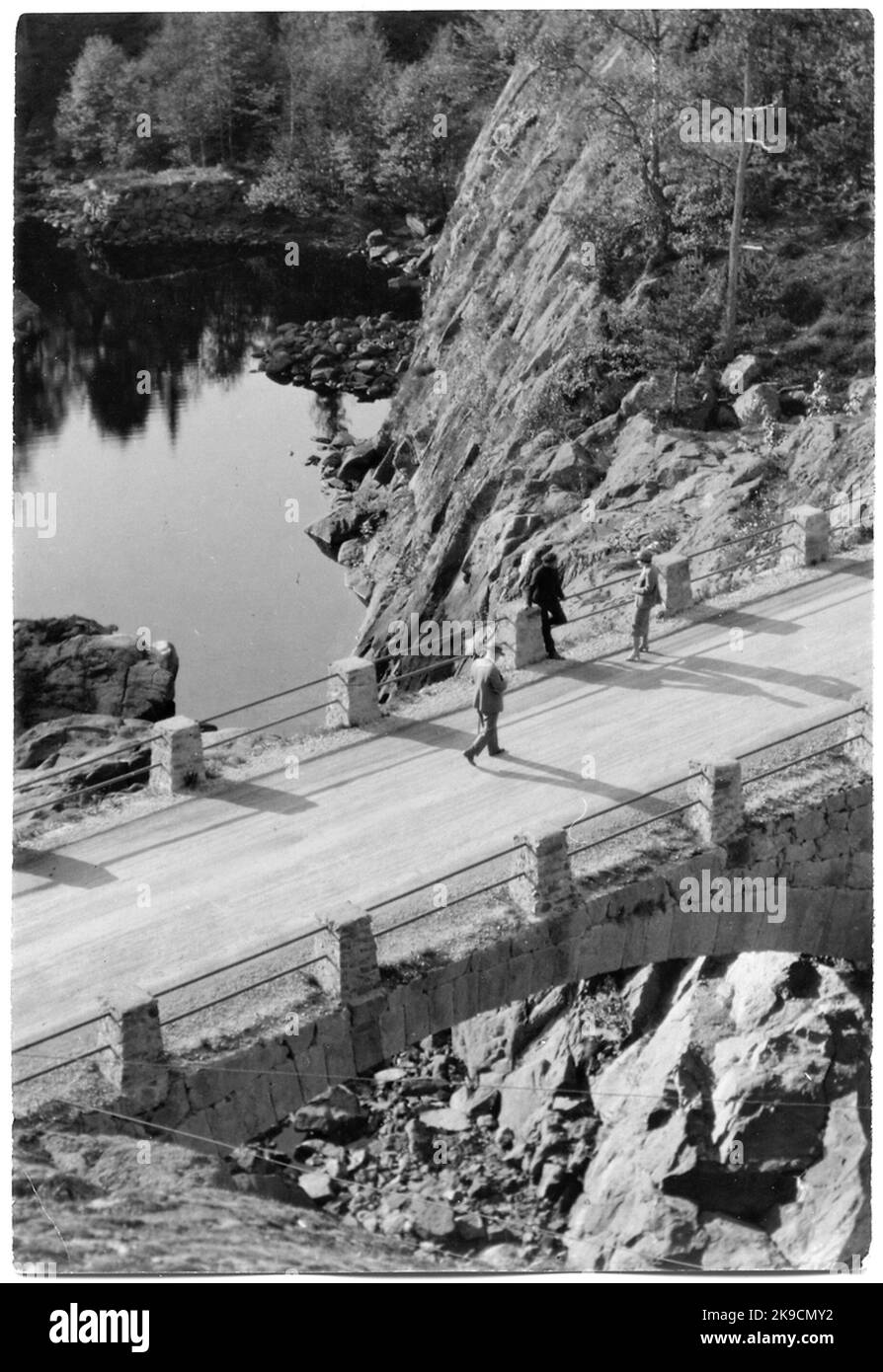 Ponte stradale. Foto Stock