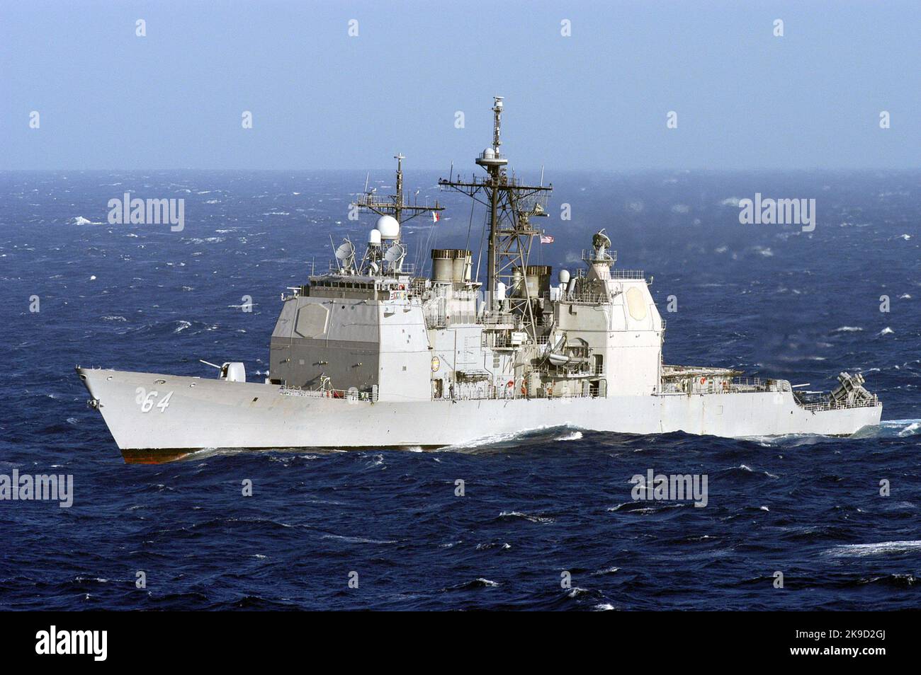 US NAVY (USN) USS GETTYSBURG (CG-64) U.S. NAVY Foto Stock