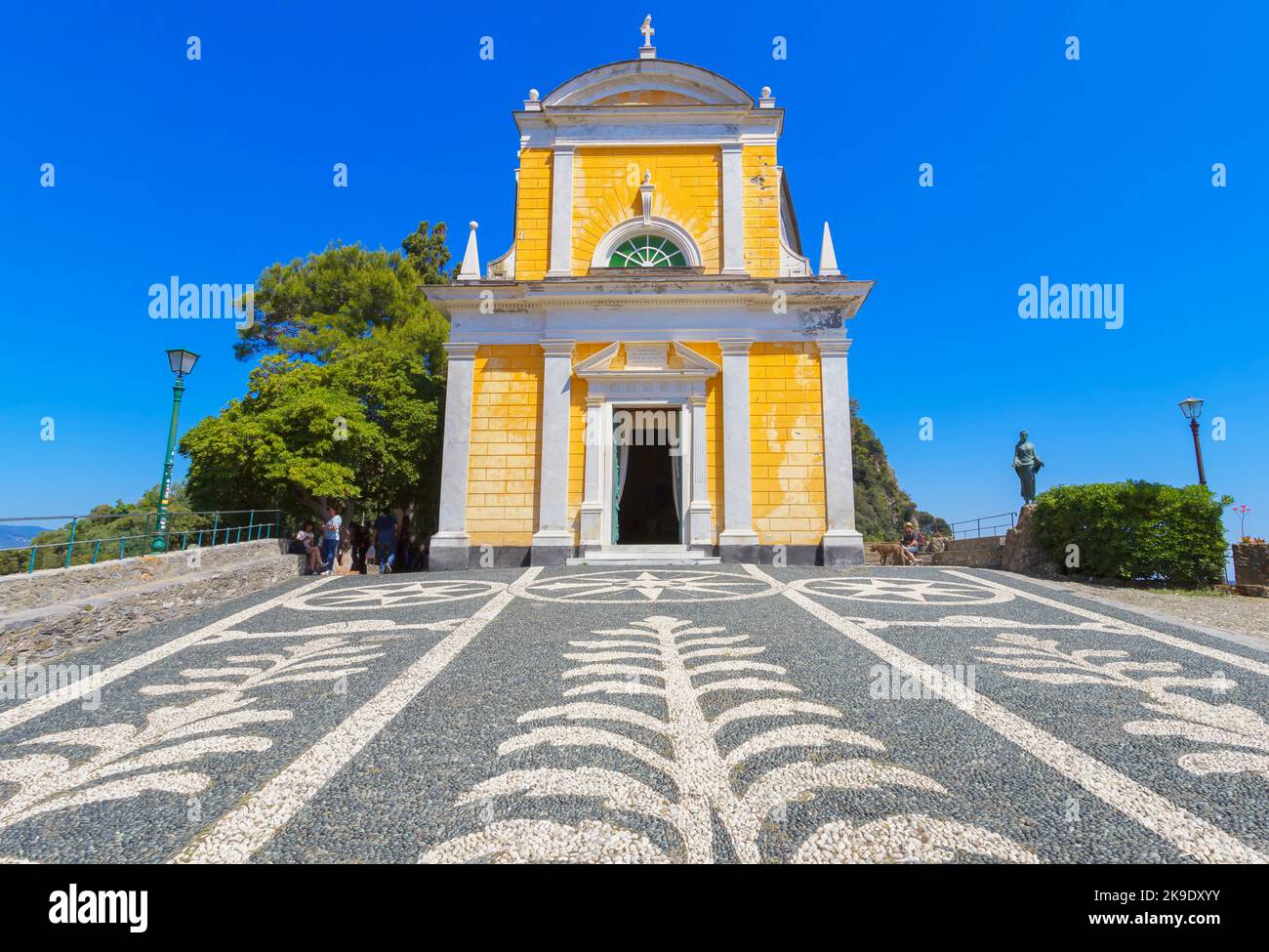 Chiesa di San Giorgio, Portofino Liguria, Italia Foto Stock