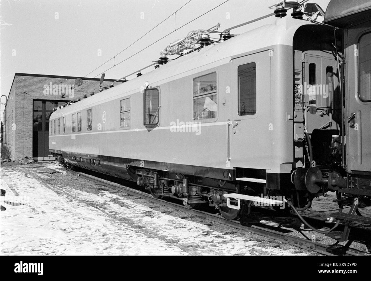 State Railways, SJ 4611 S04-L, Ufficio di Ingegneria Meccanica, MBR, Measurement Carnings 2 Foto Stock