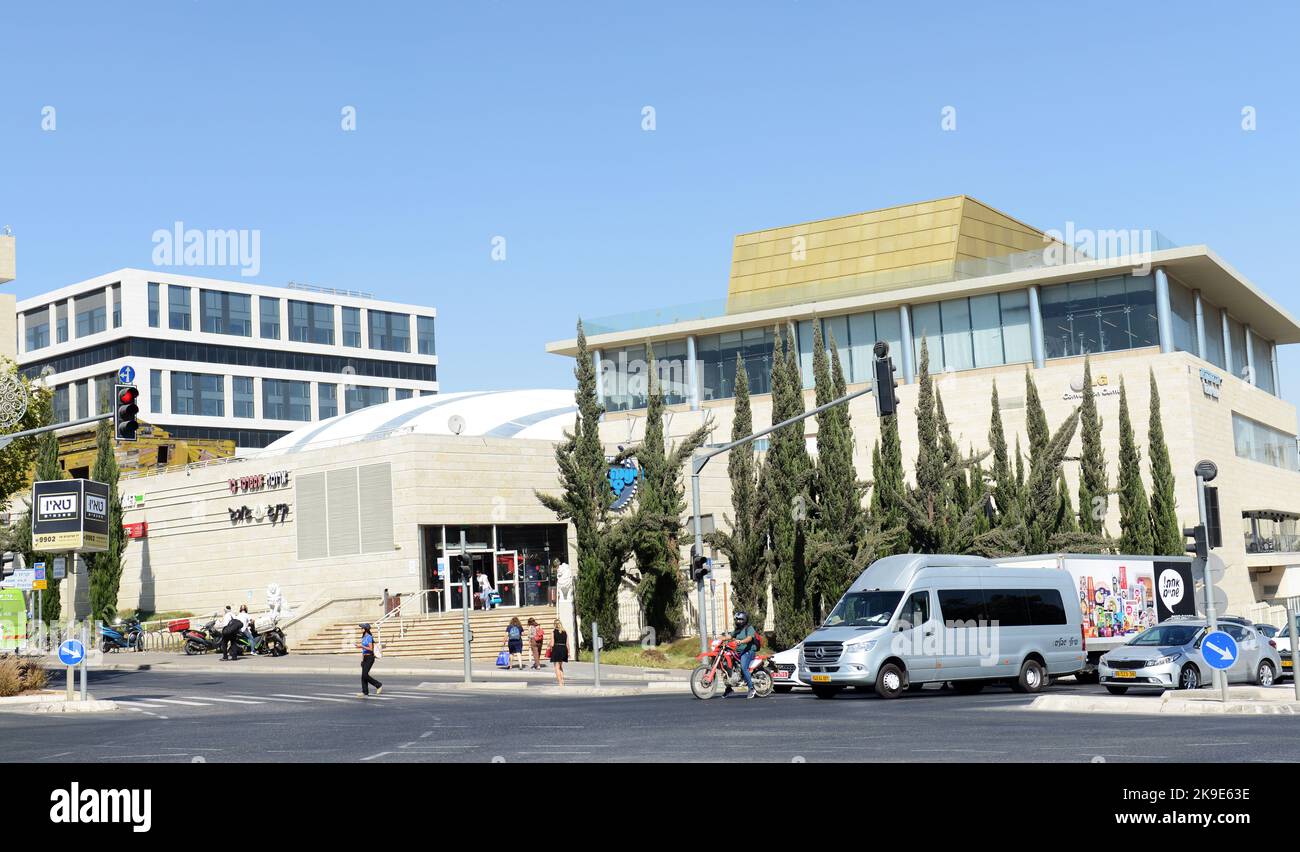 Cinema Centro della città di Gerusalemme, Israele. Foto Stock