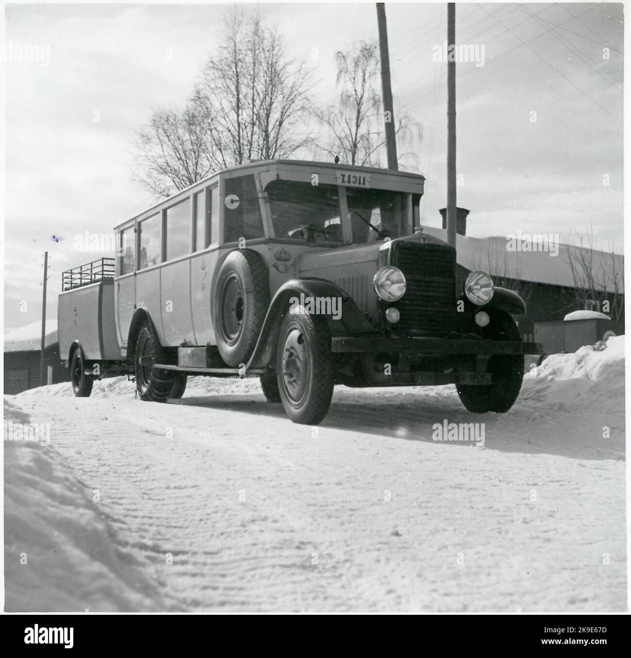 Post-diligenza. Foto Stock