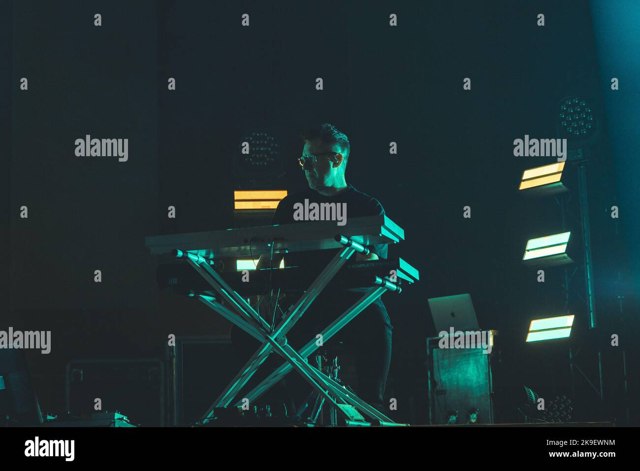 Milano, Italia, 27st Ott 2022. Il placebo si esibirà dal vivo al Mediolanum Forum di Milano. Credits: Maria Laura Arturi/Alamy Live News Foto Stock