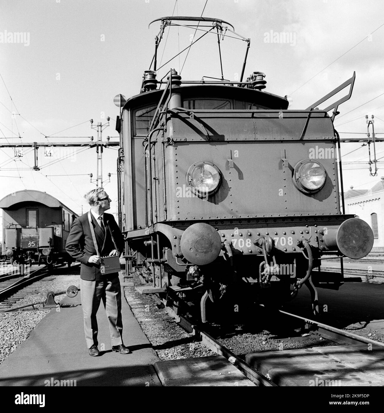 Elllok radiocomandata, SJ UB 708. R. Cederholm, Ufficio di Ingegneria Meccanica Foto Stock