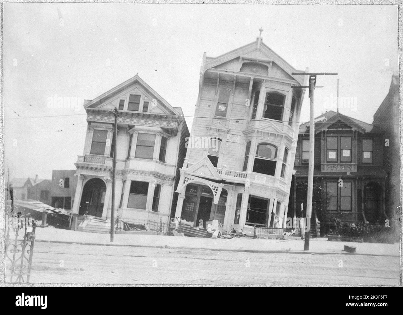 George Williford Boyce Haley - San Francisco terremoto del 1906: Dopo il terremoto Foto Stock