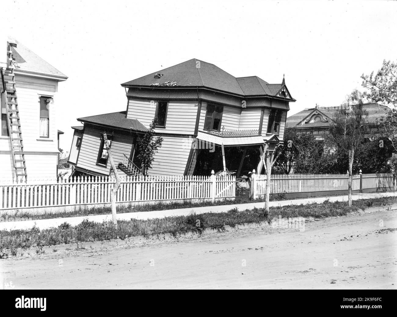 1906 San Francisco terremoto Foto Stock