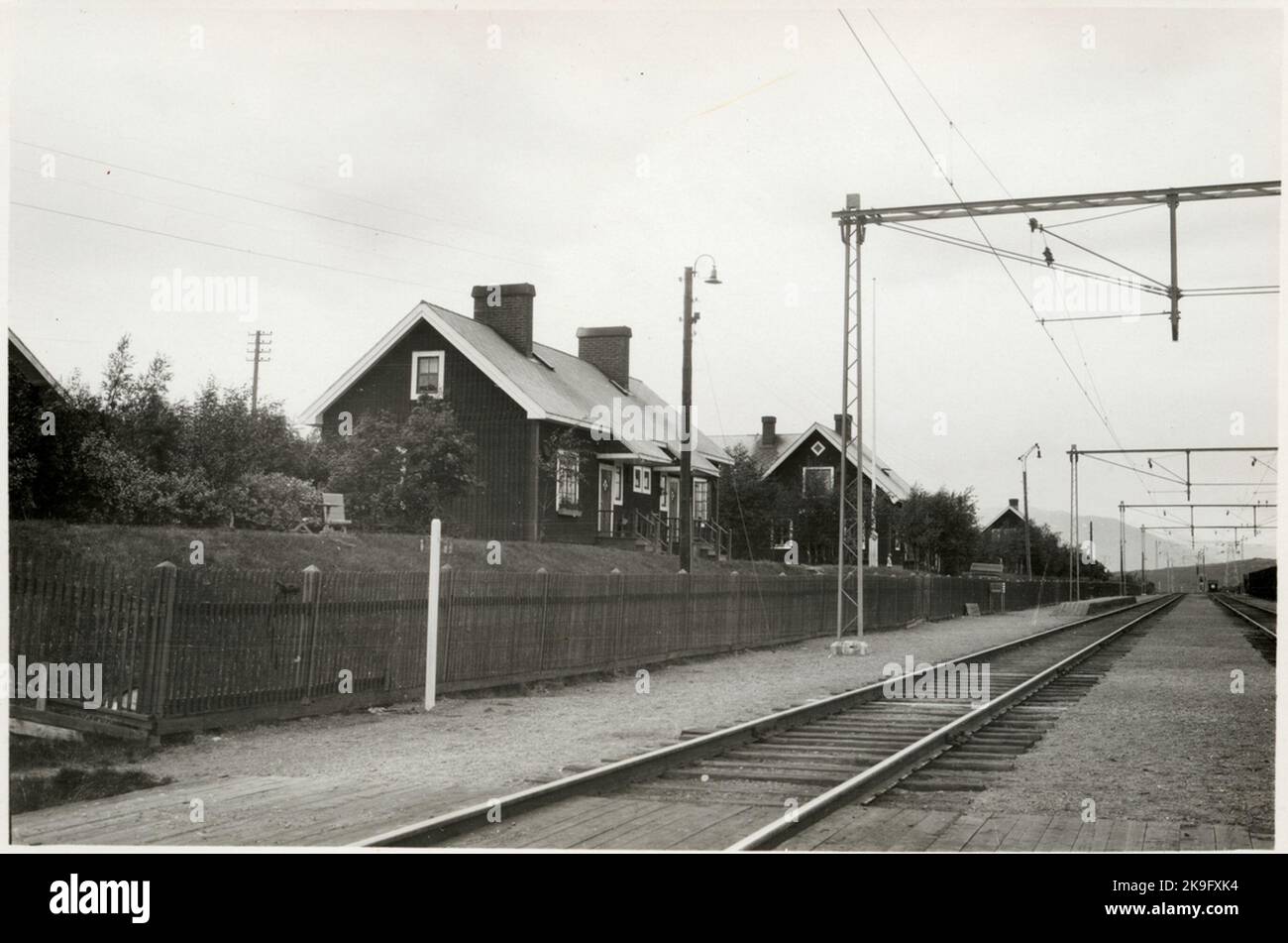 Stazione di Stordalen. Foto Stock
