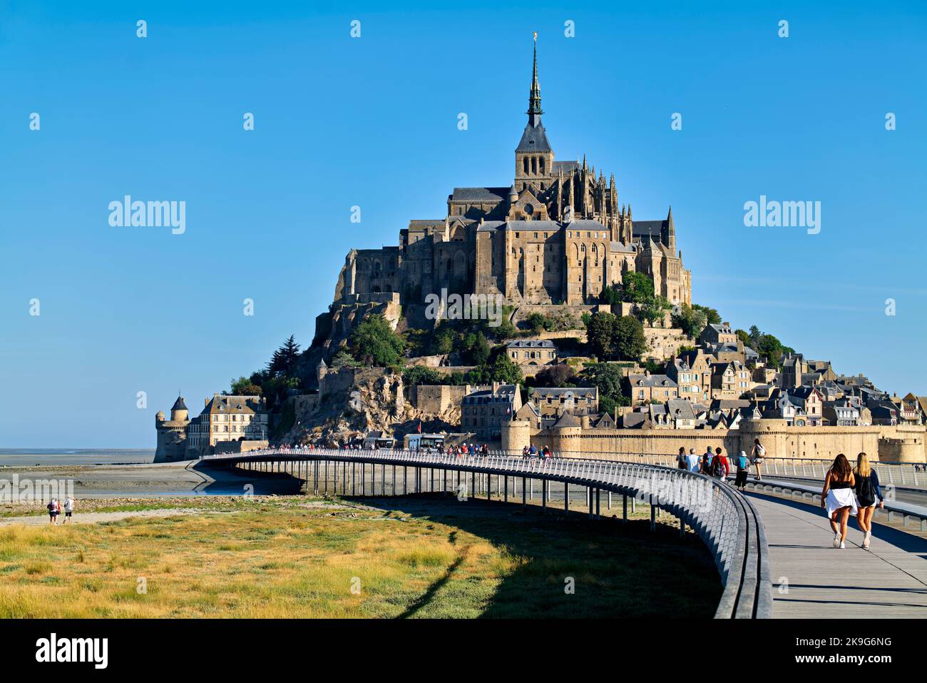 Calamita 3D Mont Saint-Michel, Souvenir Normandia Francia, In Resina, Fatta A Mano, 7,5x6,5 Cm