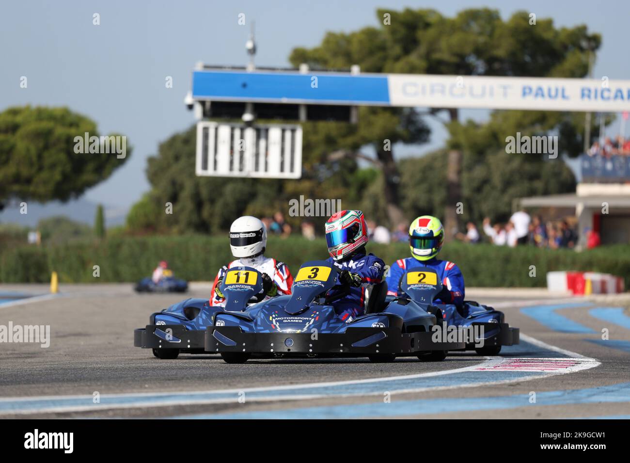 Le Castellet, Francia. 28th Ott 2022. 03 WING King Chi (hkg), ho Man Cheong (hkg), YEUNG Tak Felix (hkg), CHUNG Pui Yan (hkg), IPK - TILLOTSON - MAXXIS, Action 11 o'NEIL Jack (gbr), PHILIPPOU Mike (gbr), JENMAN Owen (gbr), KAMANI, GAMY, GAMY 02, GAMK - GAMIT, GAMK - GAMIT, GAMY, GAMK - GAMK - GAMIT, GAMIT, GAMK - GAMK - GAMIT GAMIT, GAMK - GAM MANGION Owen (mal), MERCIECA Kyle (mal), IPK - TILLOTSON - MAXXIS, azione durante i Giochi FIA Motorsport, sul circuito Paul Ricard dal 27 al 30 ottobre 2022 a le Castellet, Francia - Foto Marc de Mattia / DPPI Credit: DPPI Media/Alamy Live News Foto Stock