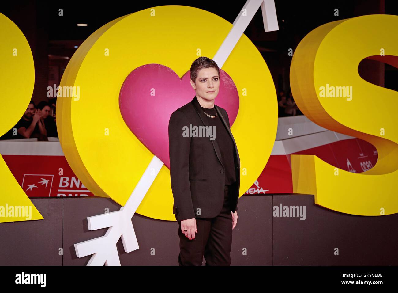 Roma, Roma, Italia. 22nd Ott 2022. Ospite presente nel tappeto rosso del film ''Bros'' al 17th° Festival di Roma all'Auditorium Parco della Musica. (Credit Image: © Gennaro Leonardi/Pacific Press via ZUMA Press Wire) Foto Stock