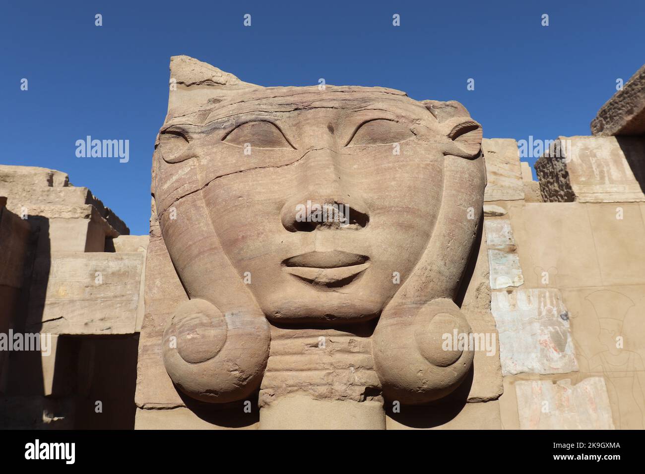 Satet sull'isola Elefantina ad Assuan, Egitto Foto Stock