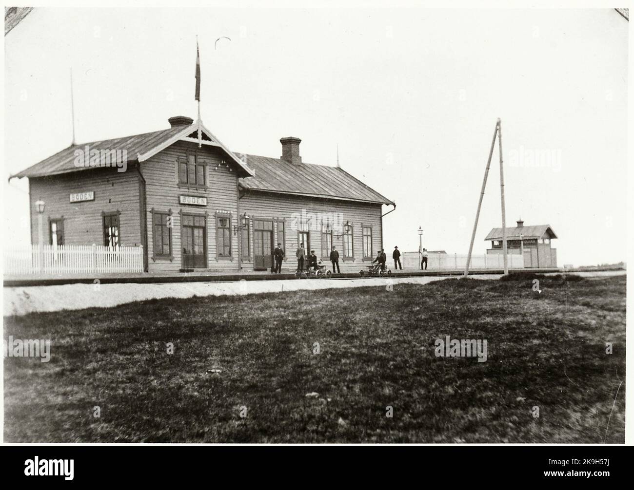 Terreno Stazione farmaco personale. Foto Stock