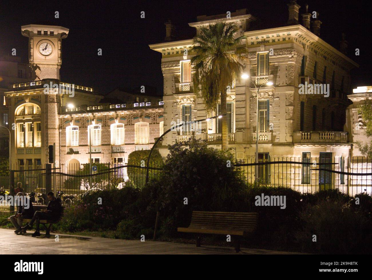 Francia, Cote d'Azur, Nizza, Lycée Masséna, Foto Stock