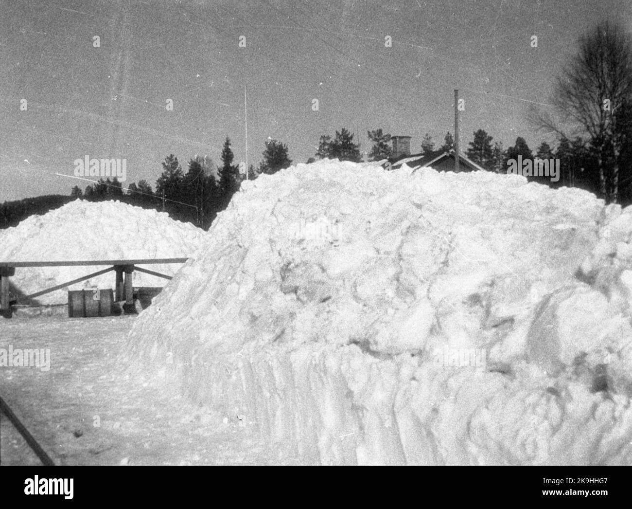 Immagine di inverno Foto Stock