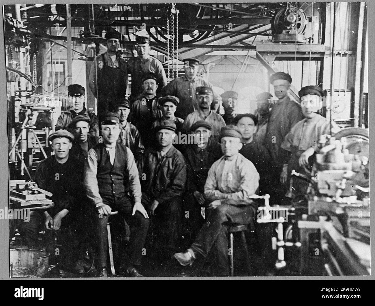 Svarvar team.gruppo. Foto Stock