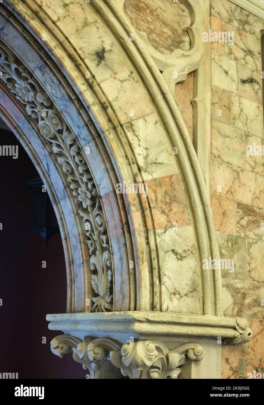 Insole Court Historic House Cardiff, Galles del Sud, Regno Unito Foto Stock