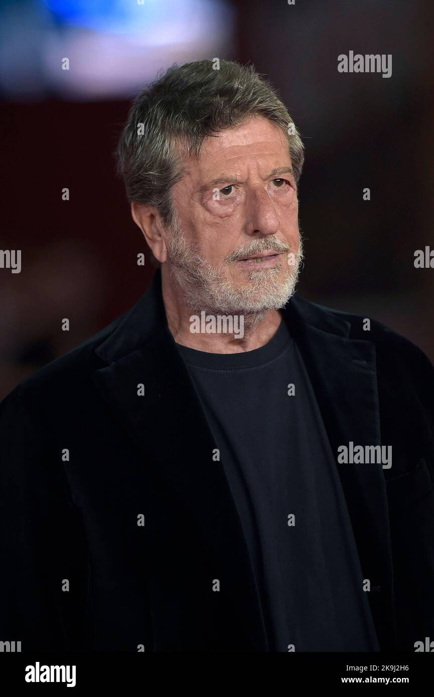 Roma, Italia. 22nd Ott 2022. Andrea Purgatori al Rome Film Fest 2022. Era ora tappeto rosso. Roma (Italia), 22nd ottobre 2022 Credit: dpa/Alamy Live News Foto Stock