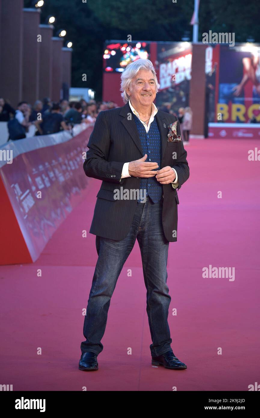 Marco Columbro al Film Fest di Roma 2022. Era ora tappeto rosso. Roma (Italia), 22nd ottobre 2022 Foto Stock