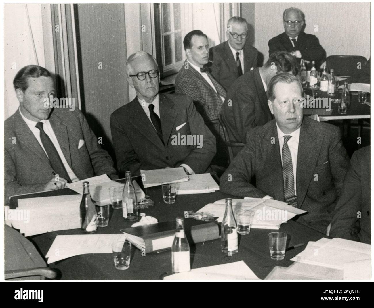 Membri del Consiglio di Amministrazione della Società. Foto Stock