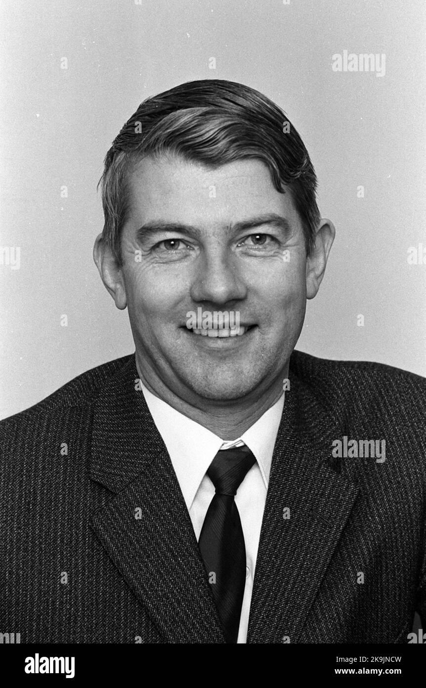 Conferenza stampa del Mediatore a Västerås Foto Stock