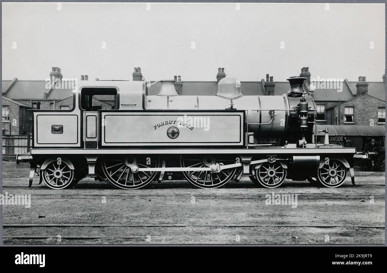 London, Tilbury e Southend Railway, L.T.S.R. LOK 39 'Forest Gate'. Costruito nel 1897, annullato nel 1951. Foto Stock