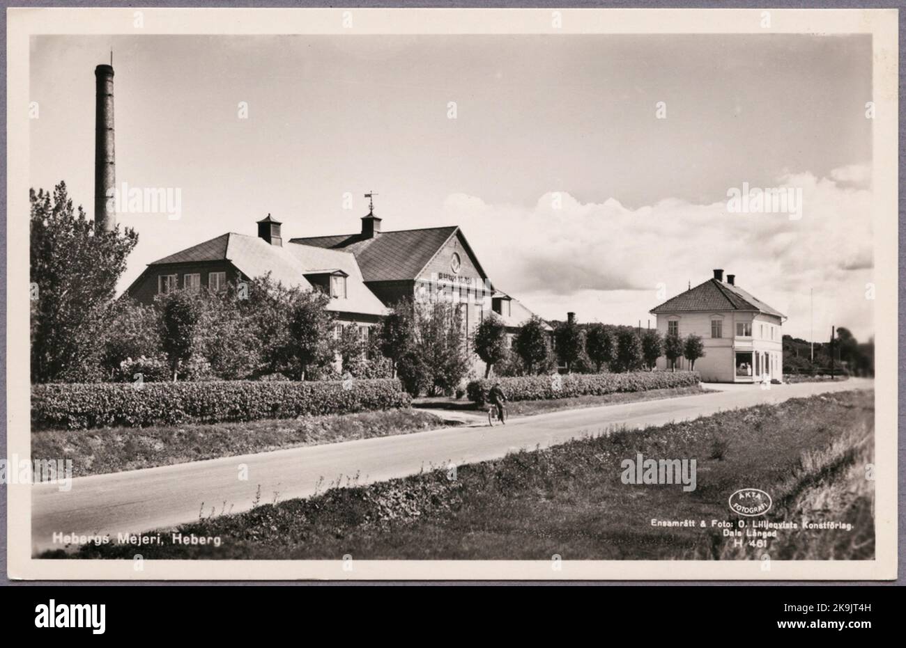 Il caseificio di Heberg. Foto Stock