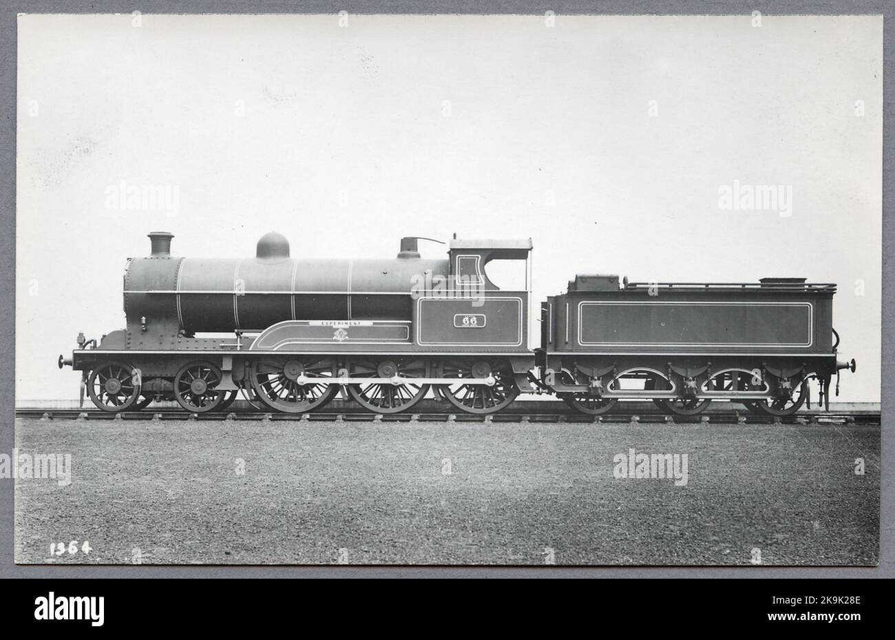London and North Western Railway, LNWR Experiment 66 'Experiment'. Foto Stock