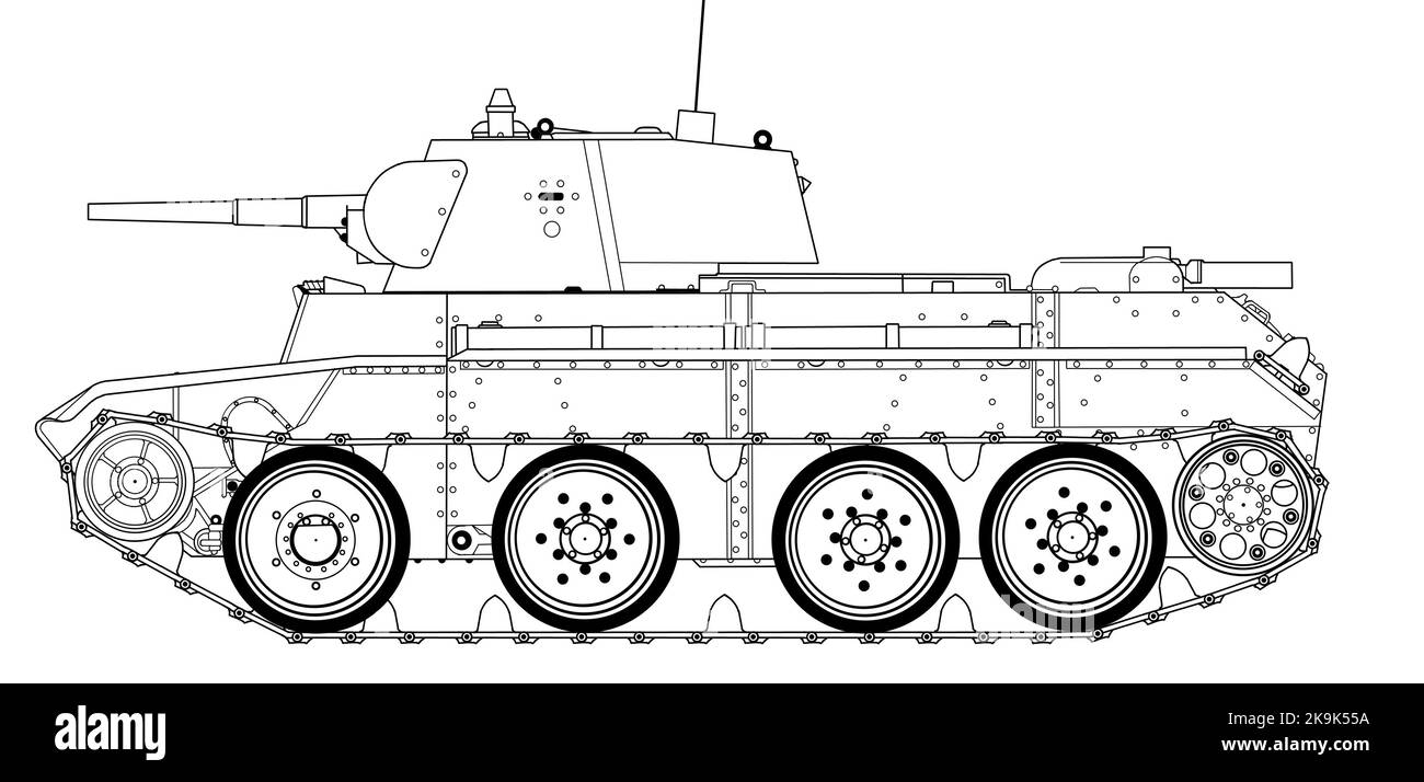 BT-7 Foto Stock
