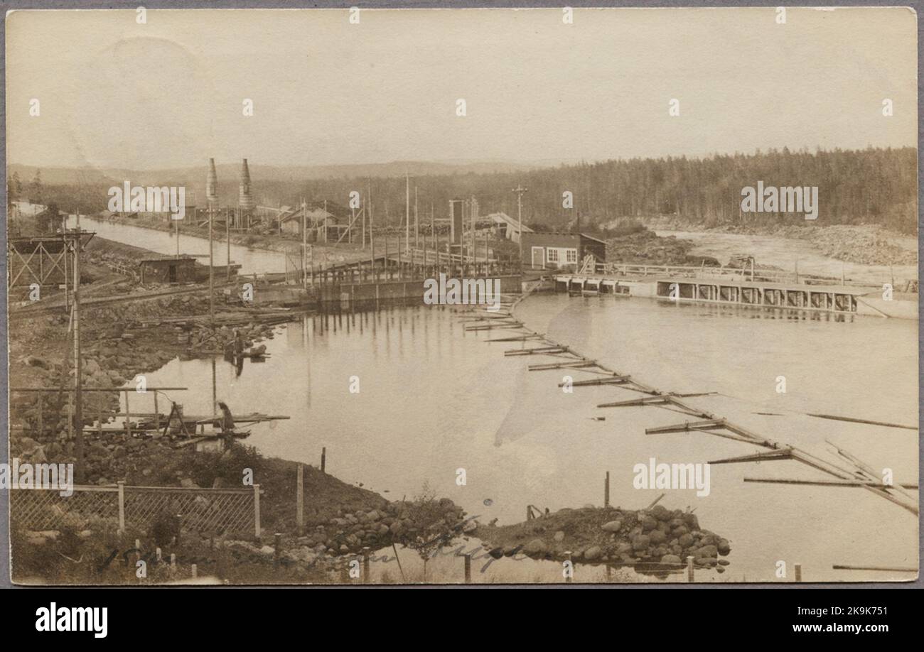 Canale Alby. Foto Stock