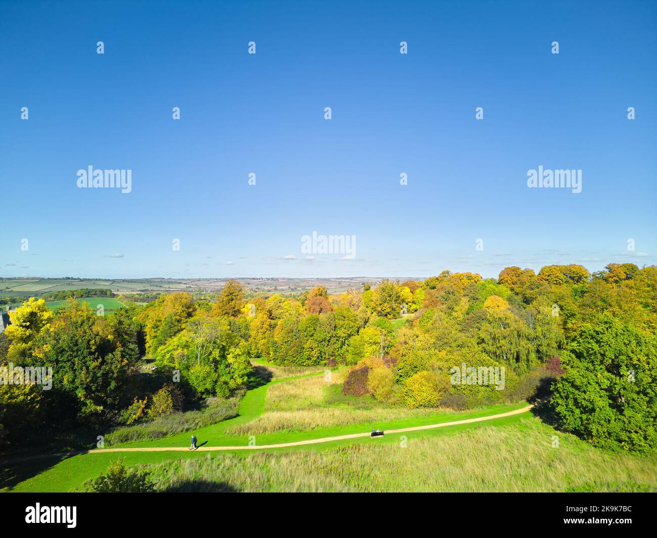 East Carton Park, Corby, Inghilterra, autunno 2022 Foto Stock