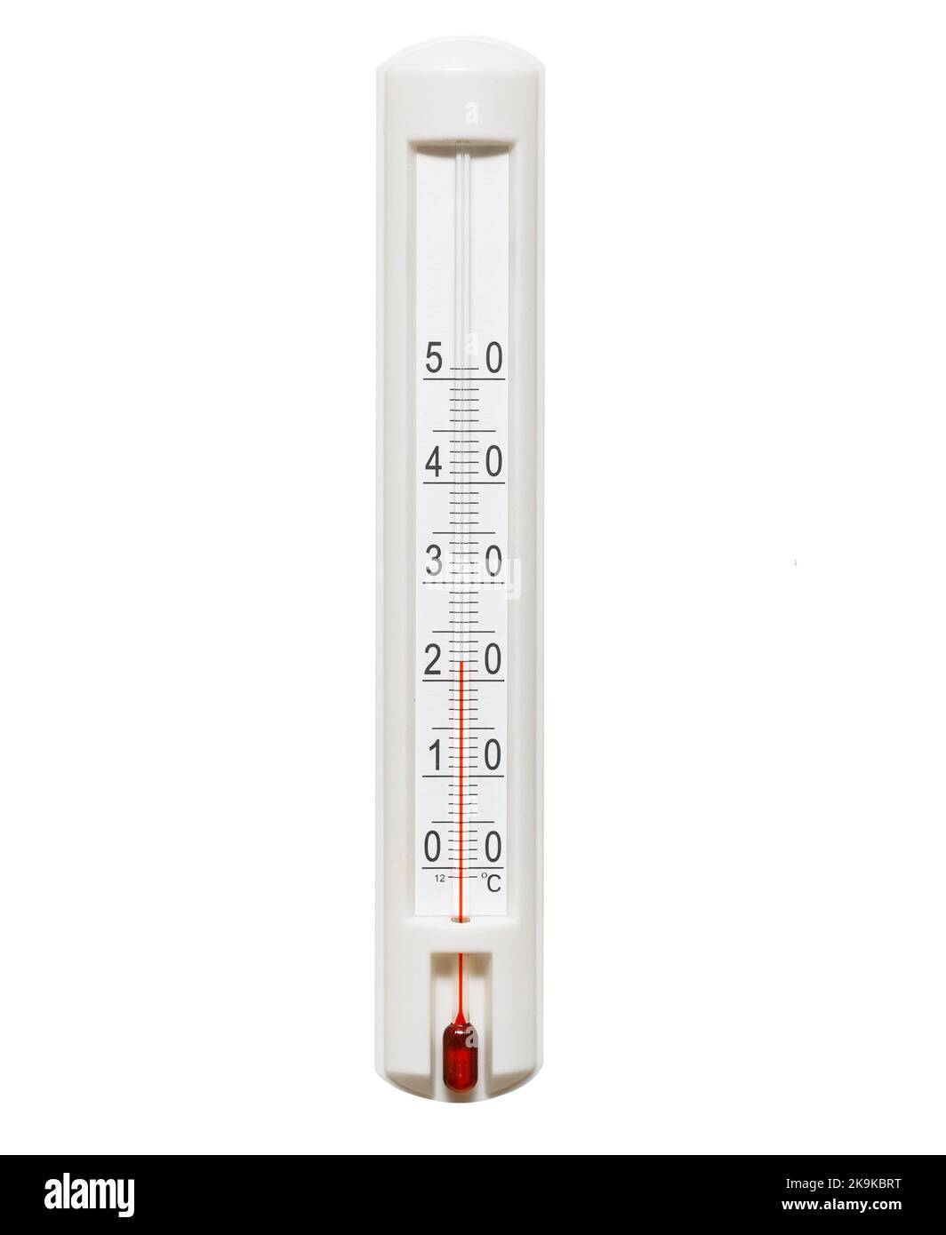 Termometro per ambiente. Temperatura confortevole in casa appartamento, ufficio Foto Stock