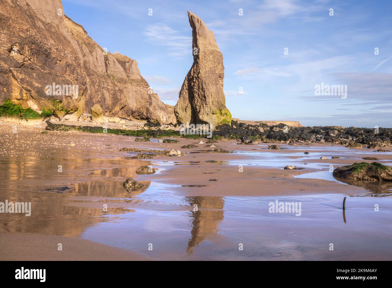 Ryhope Beach, Tyne and Wear, Inghilterra, Regno Unito Foto Stock