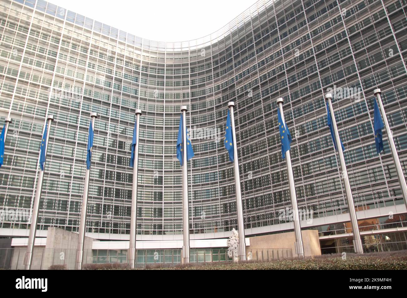 Edificio della Commissione europea, UE, Bruxelles, Belgio Foto Stock