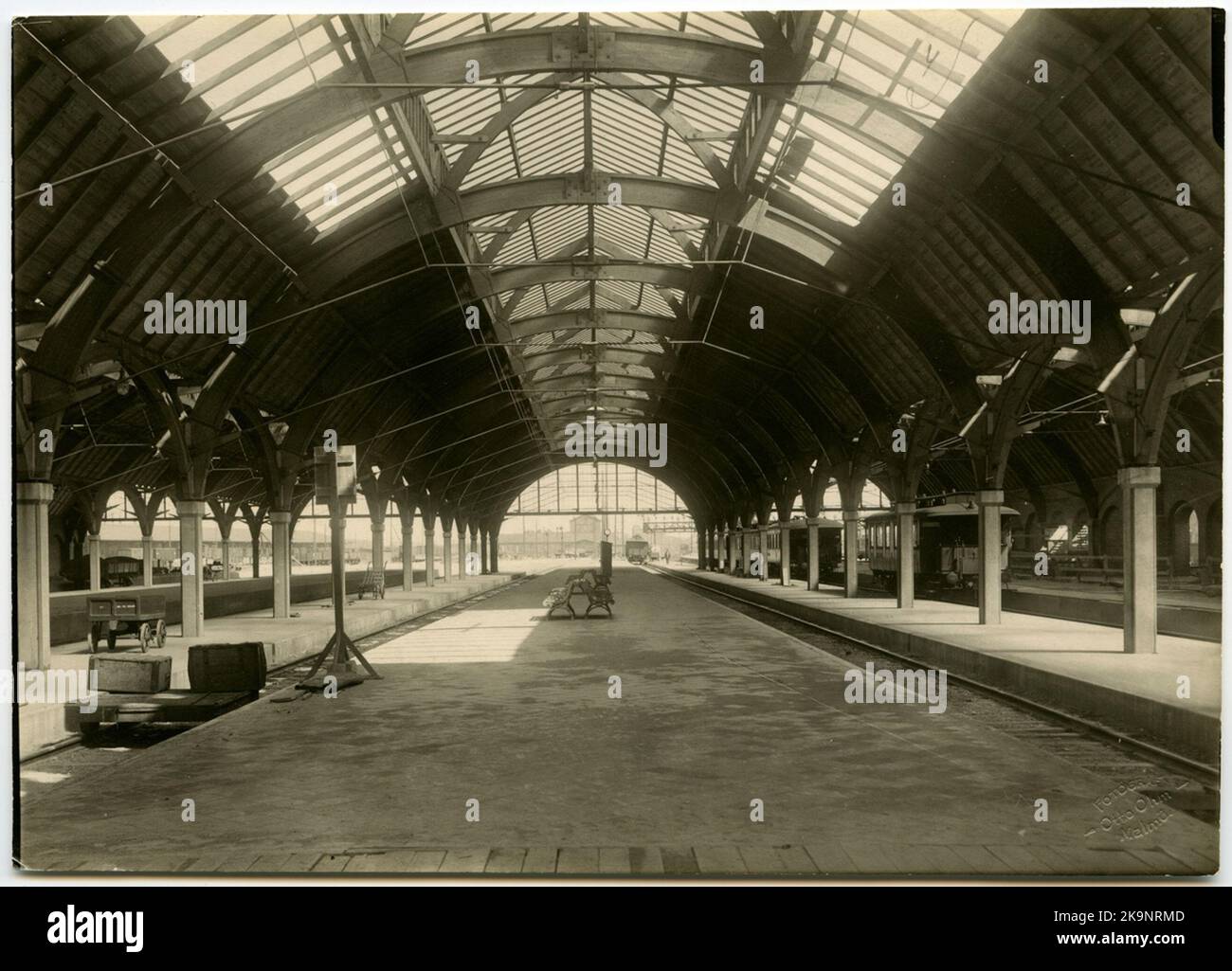 Le nuove sale ferroviarie Foto Stock