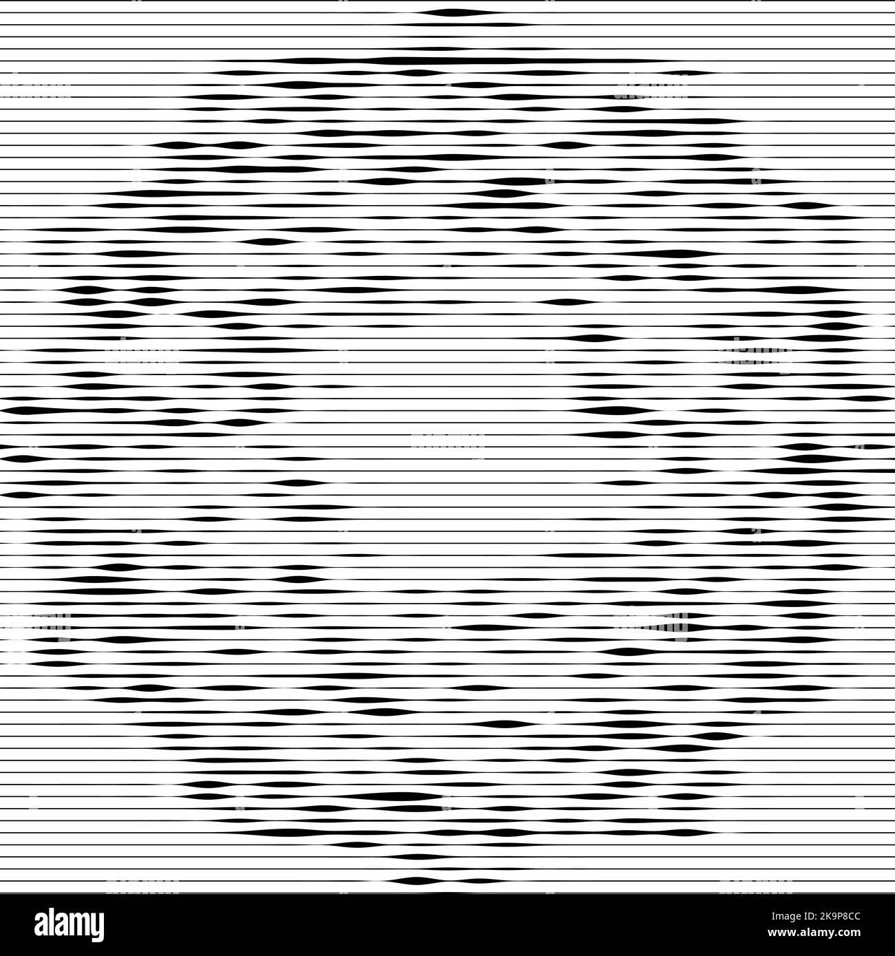 Sfondo vettoriale in bianco e nero astratto a righe Illustrazione Vettoriale