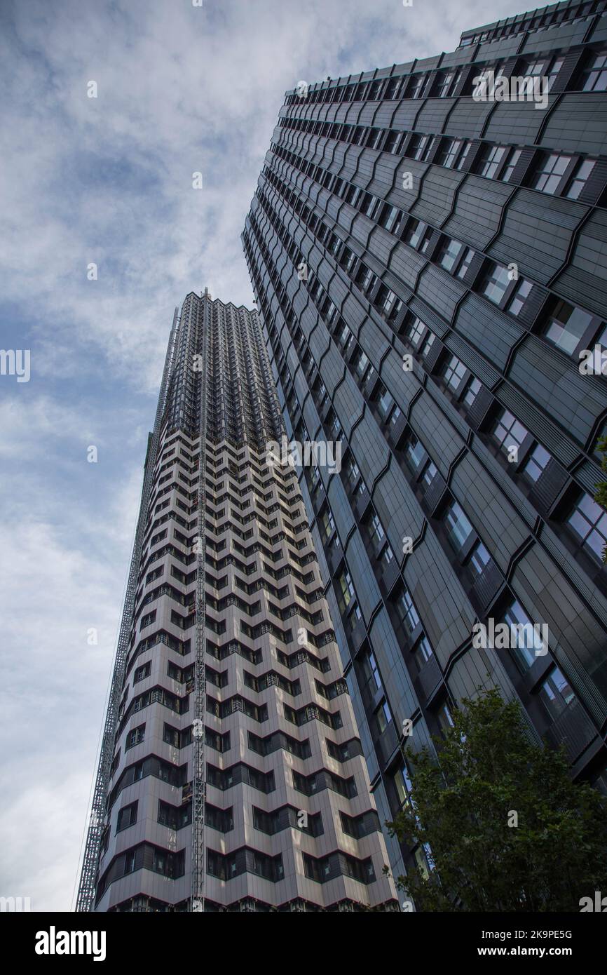 Sky Scrapers a Croyden Londra Foto Stock