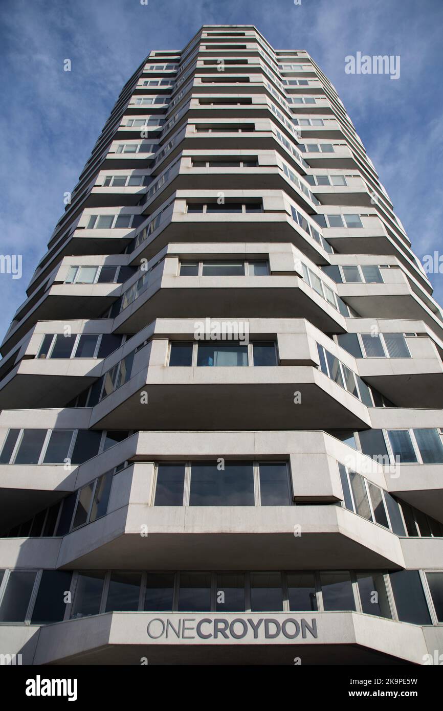 Croyden One Building Croyden London Foto Stock
