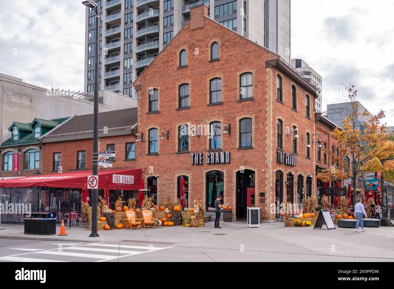 Ottawa, Ontario - 19 ottobre 2022: Beavertail pasticceria outlet nel Byward Market. Foto Stock