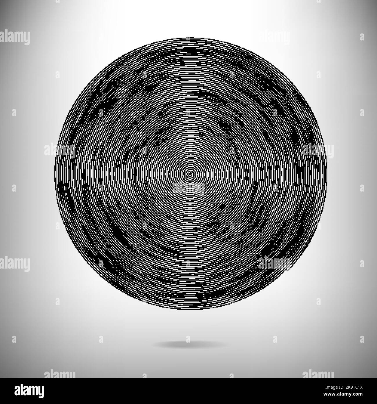 Sfondo vettoriale in bianco e nero astratto a righe Illustrazione Vettoriale