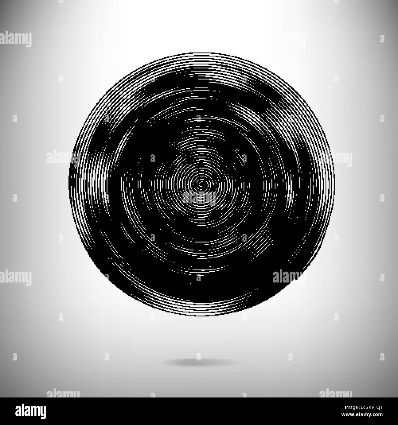 Sfondo vettoriale in bianco e nero astratto a righe Illustrazione Vettoriale